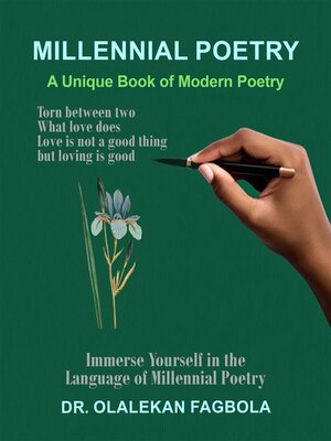cover image of MILLENNIAL POETRY